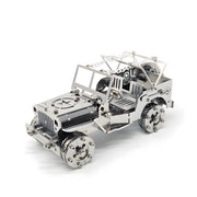 Metal Jeep Off-Road Vehicle – 3D Mechanical Model Kit