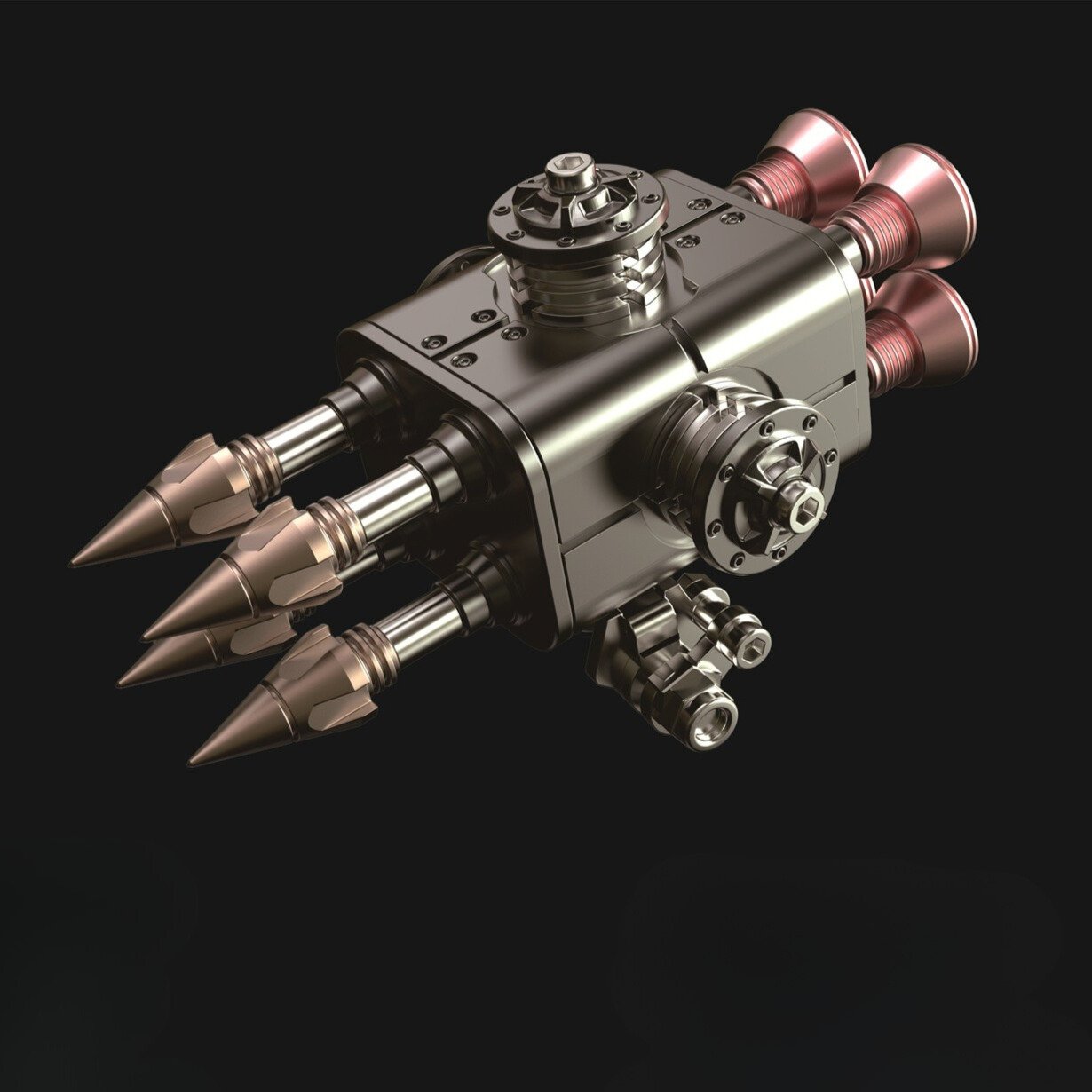 Titan Vanguard – 3D Metal Mech Blaster Assembly Kit