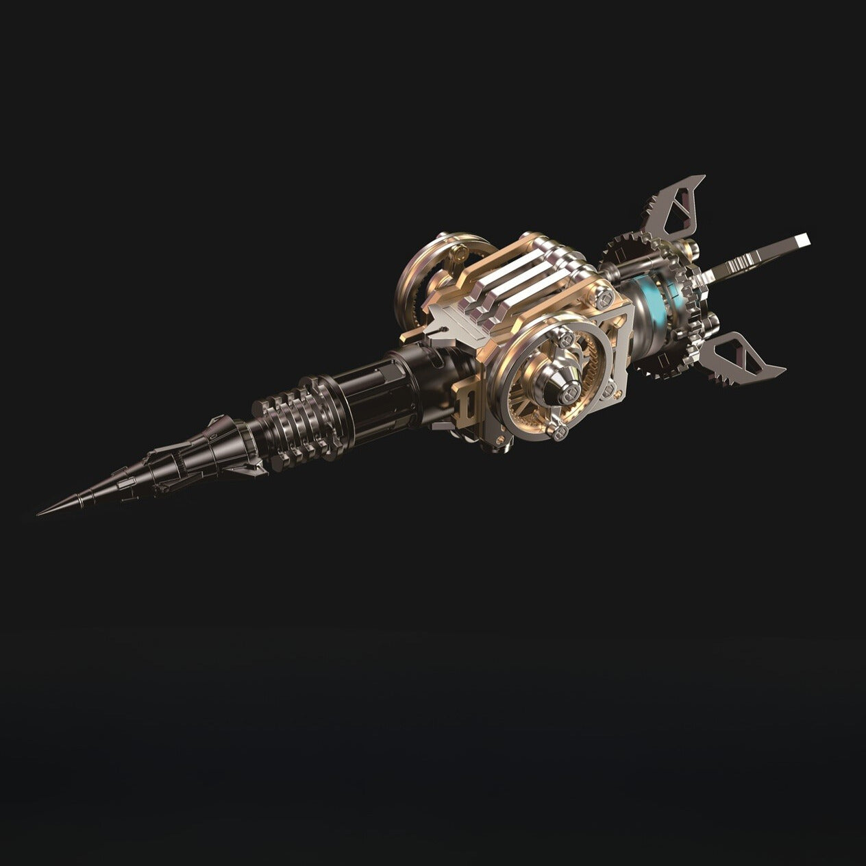 Vortex-X Modular Metal Rocket Engine Attachment