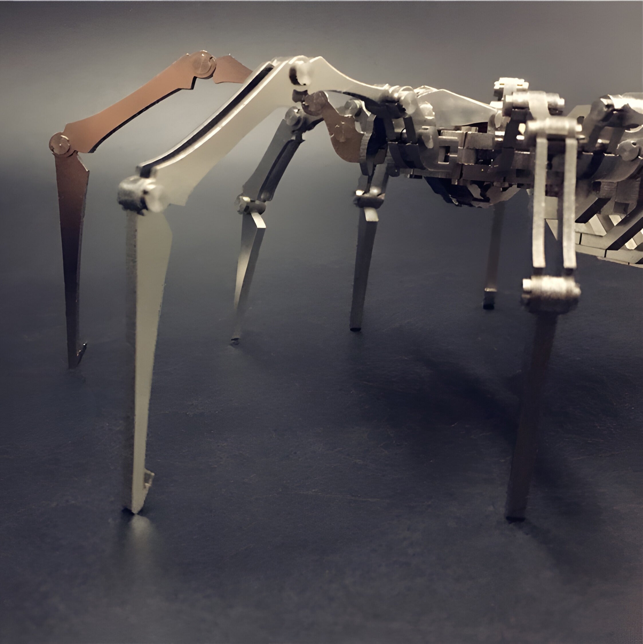 Mechanical Spider DIY Metal Model
