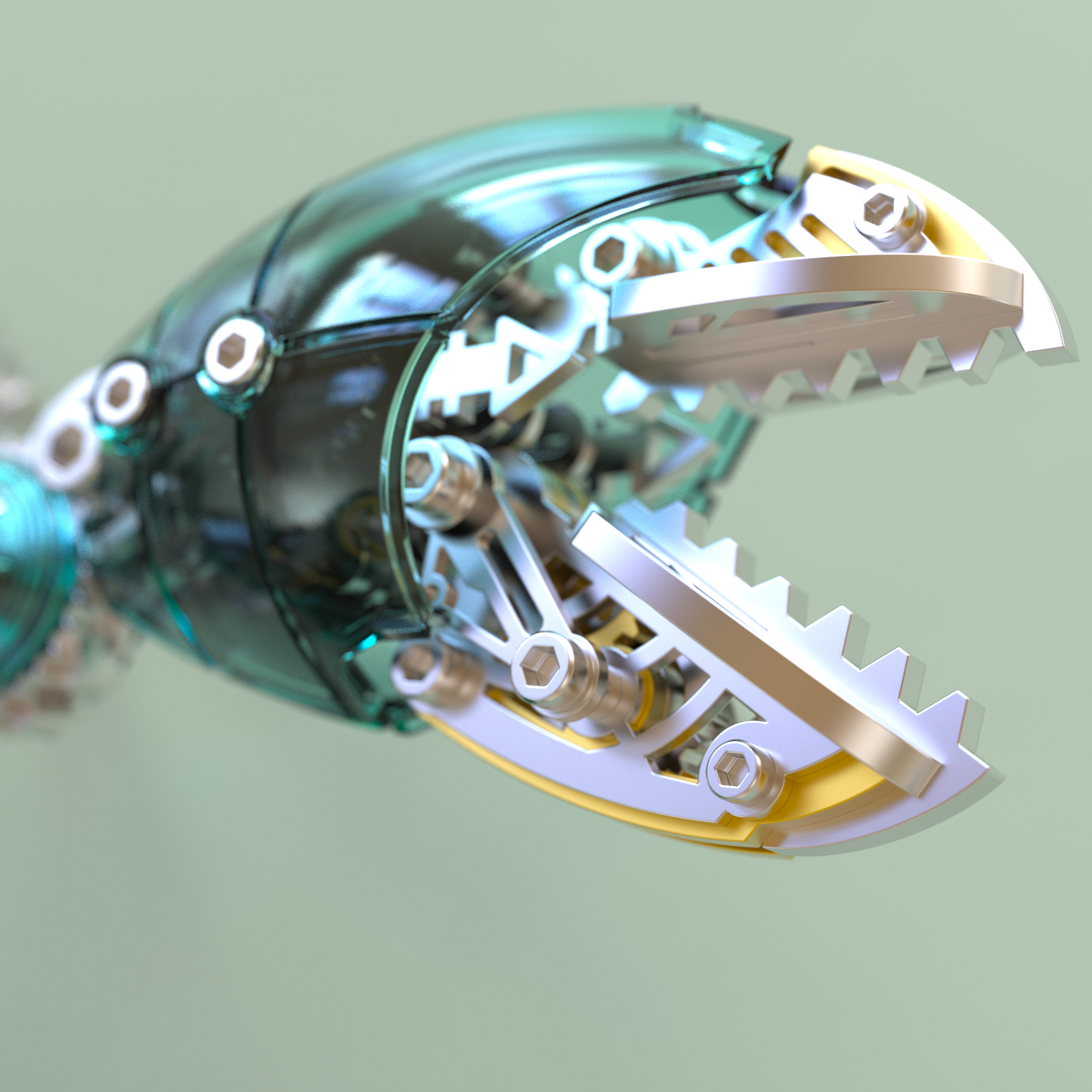 CyberCrab 3D Metal Assembly Kit
