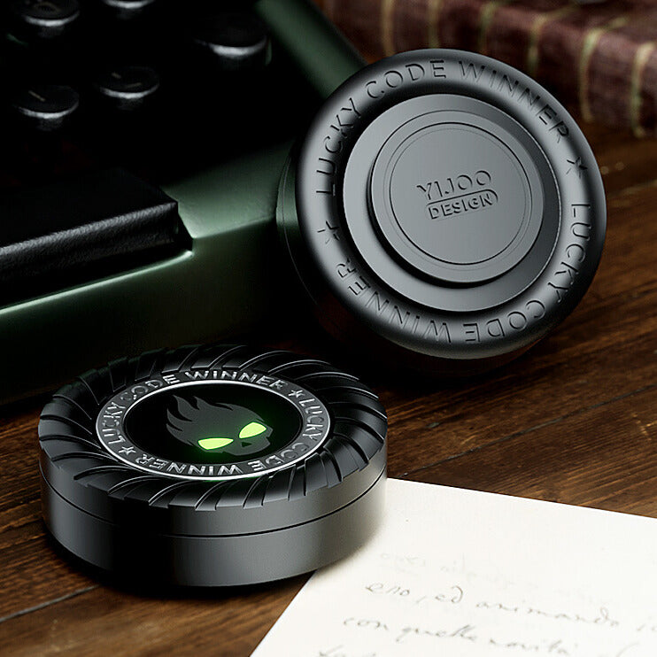 “Lucky Code Winner” Metal Spinner / Gyro Coin