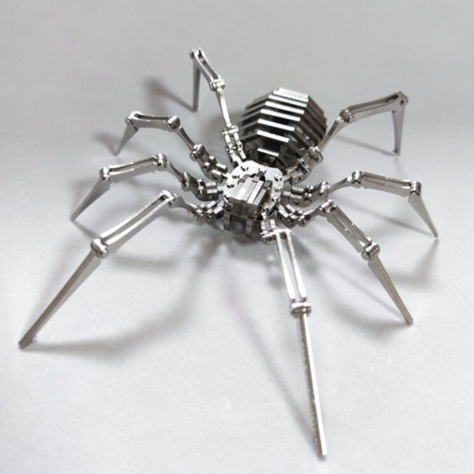 Mechanical Spider DIY Metal Model – Gimmick Shop