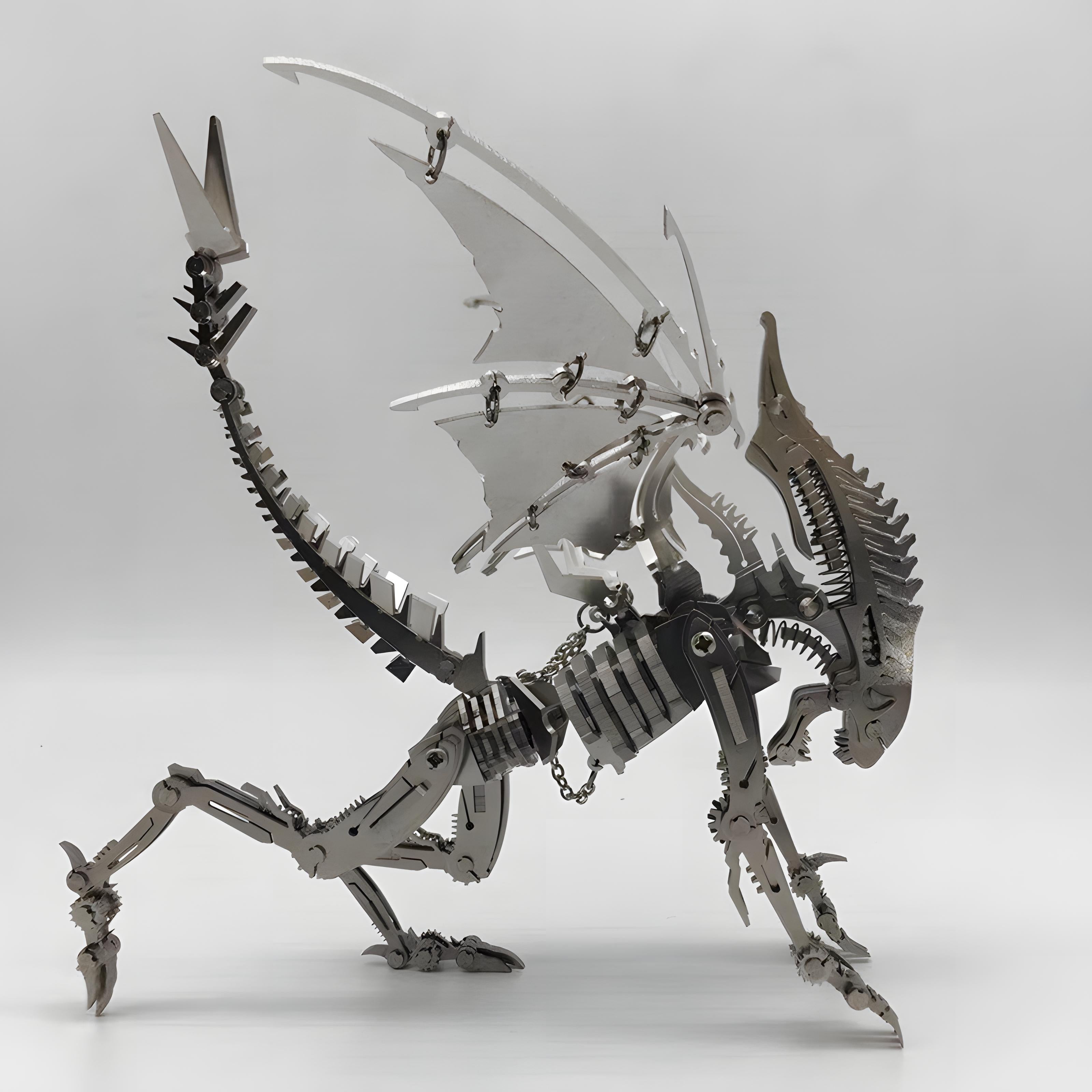 Steel Wyrm / Winged Xenomorph - 3D assembly Model