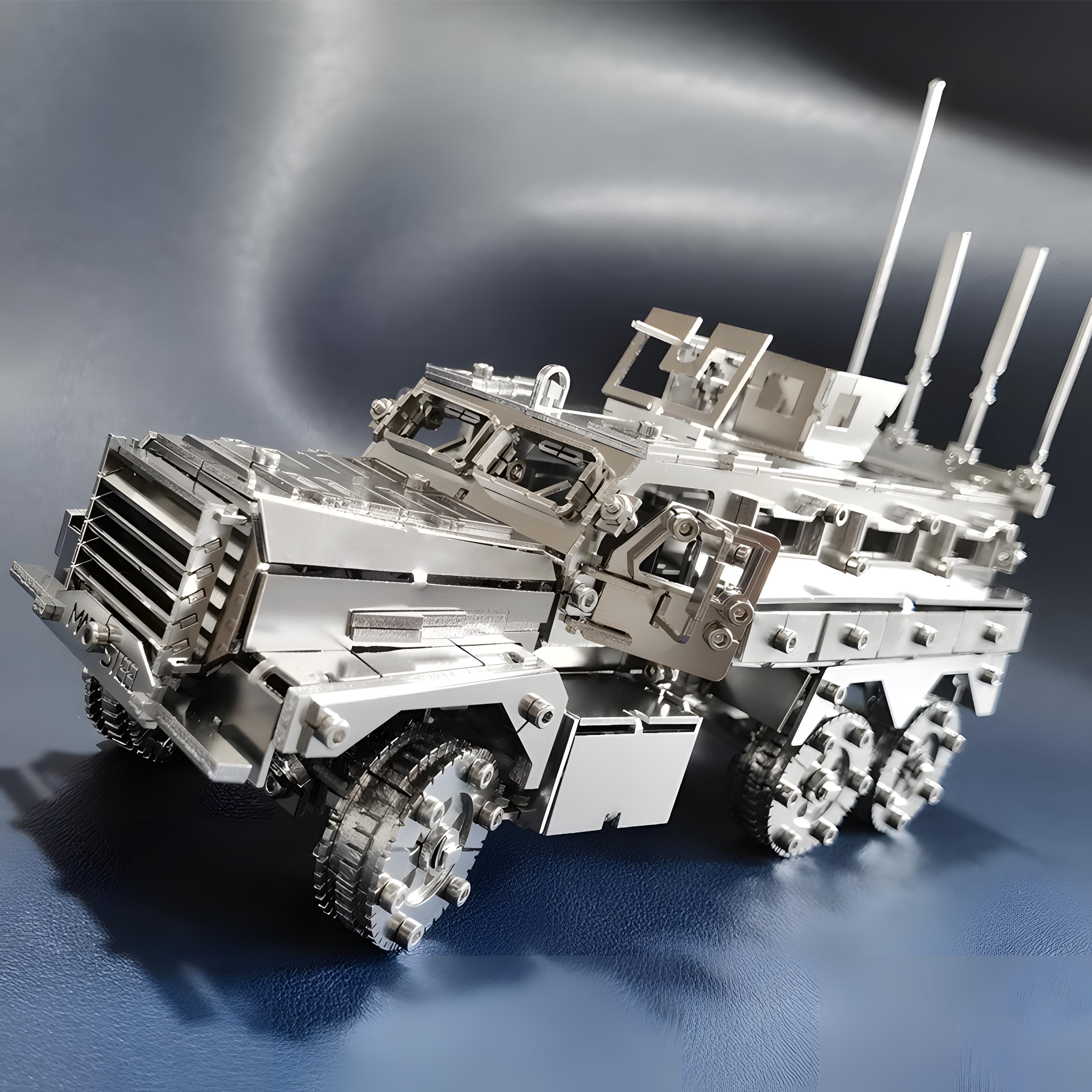 Titan Rover / Cougar 6x6 - 3d assembling model