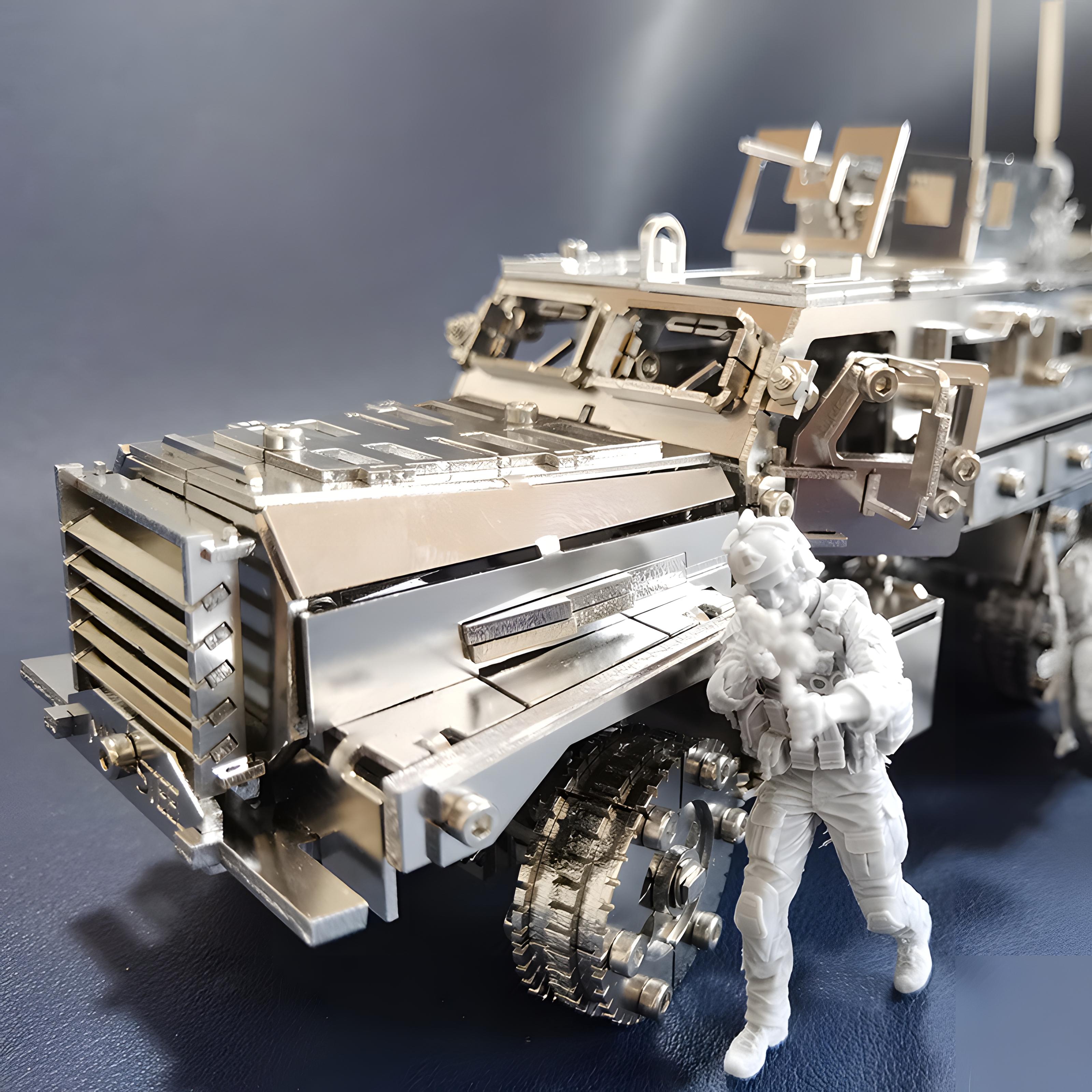 Titan Rover / Cougar 6x6 - 3d assembling model