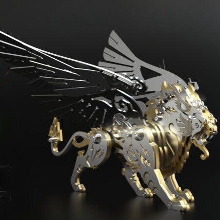 Winged Lion 3D Metal Assembly Kit