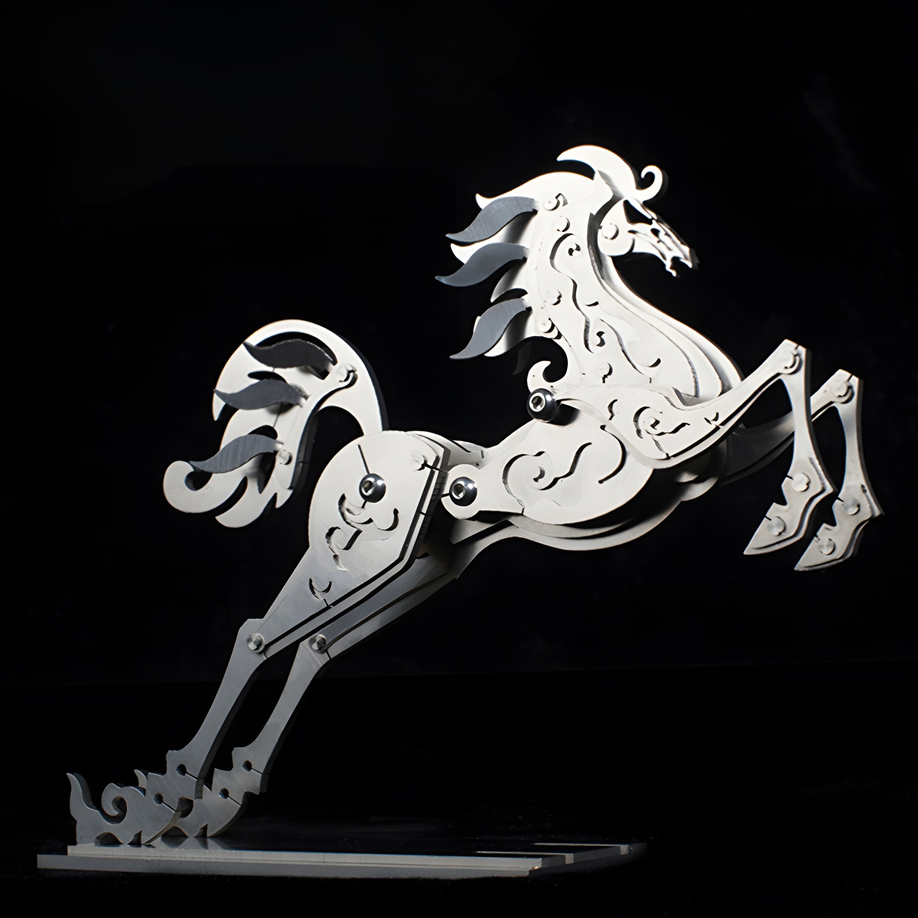 Mechanical Horse – Steed Edition (3D Metal Model Kit)