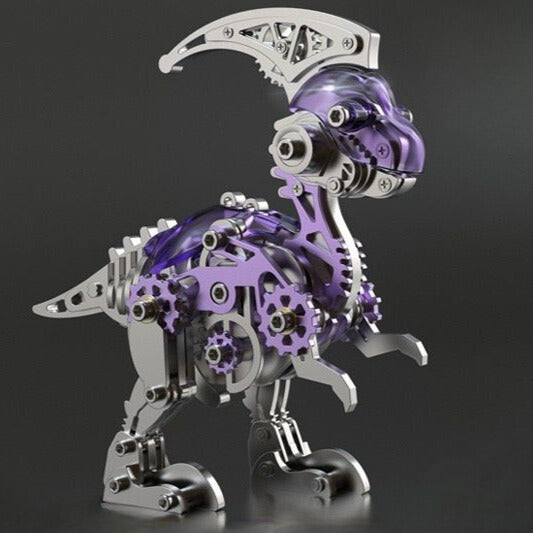 BladeCrest™ Mechanical Parasaurolophus 3D Metal Assembly Kit