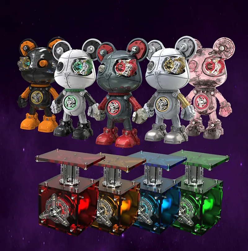 Quantum Core Reactor – 3D Metal Assembly Display Kit